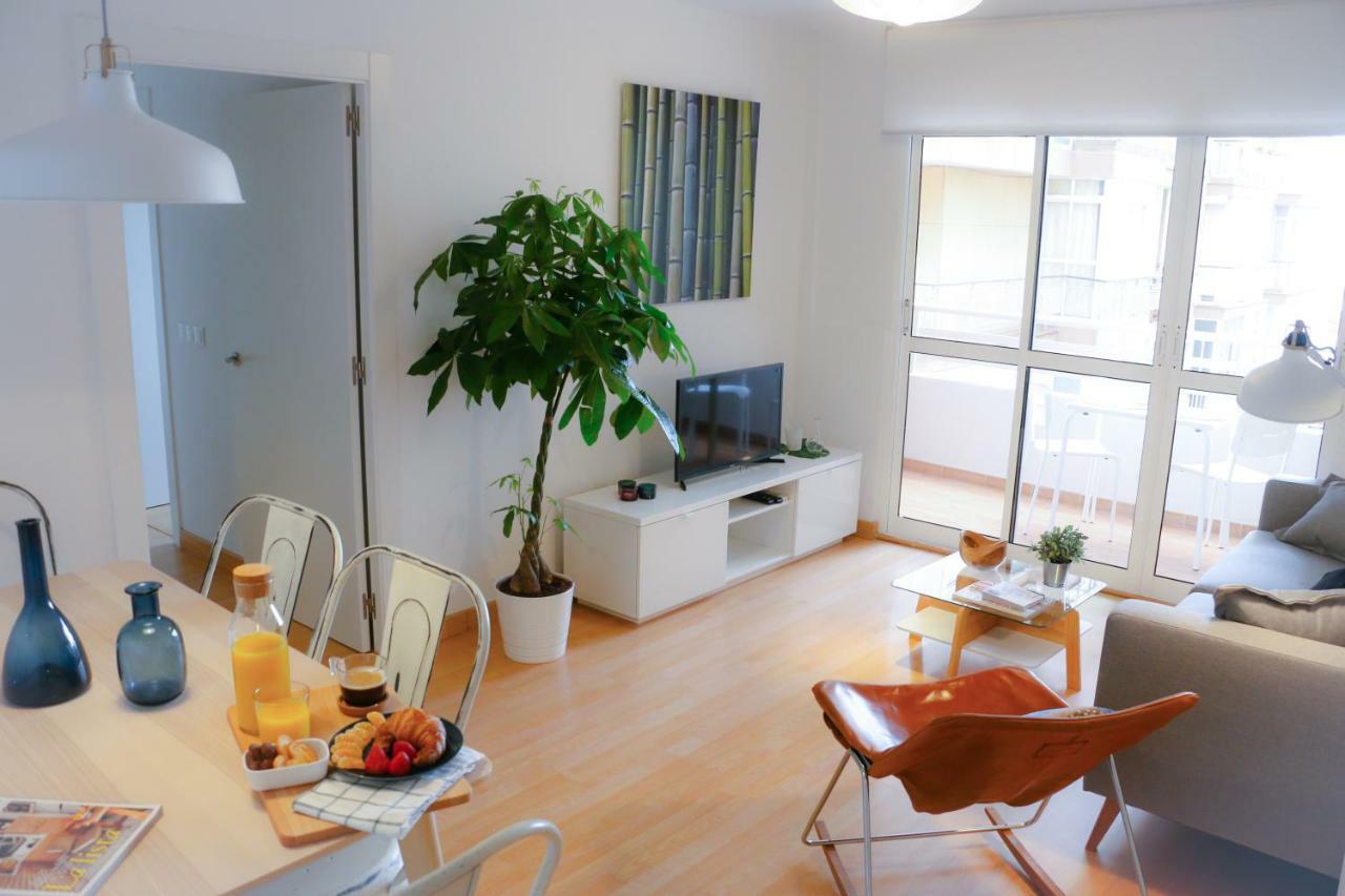 Malagueta Blue Daire Málaga Dış mekan fotoğraf