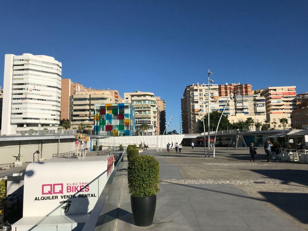 Malagueta Blue Daire Málaga Dış mekan fotoğraf