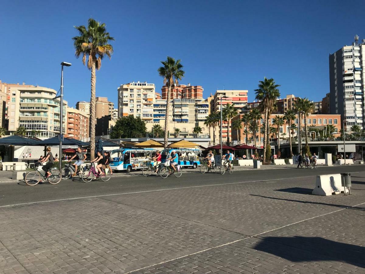 Malagueta Blue Daire Málaga Dış mekan fotoğraf
