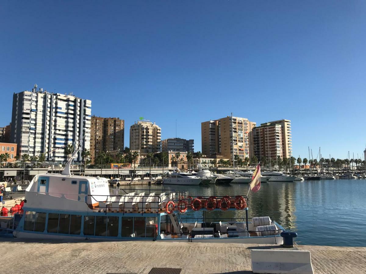 Malagueta Blue Daire Málaga Dış mekan fotoğraf