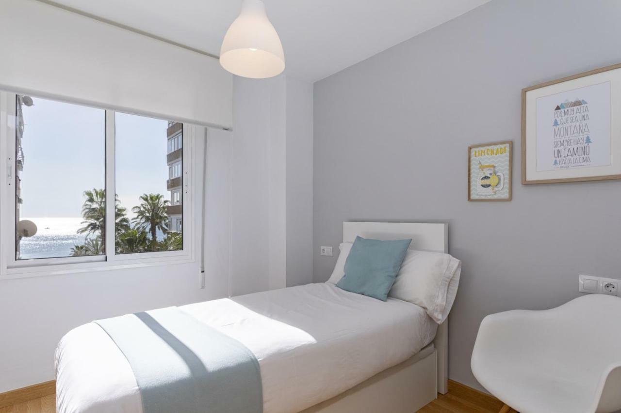 Malagueta Blue Daire Málaga Dış mekan fotoğraf